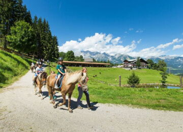 Pony reiten im Rohrmoos