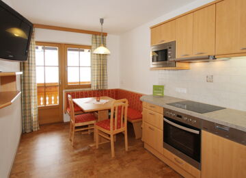 Küche im Appartement Höchstein